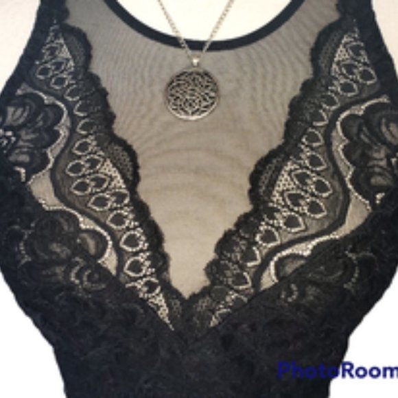 Lovesick Other - Lovesick Black Lace Bralette